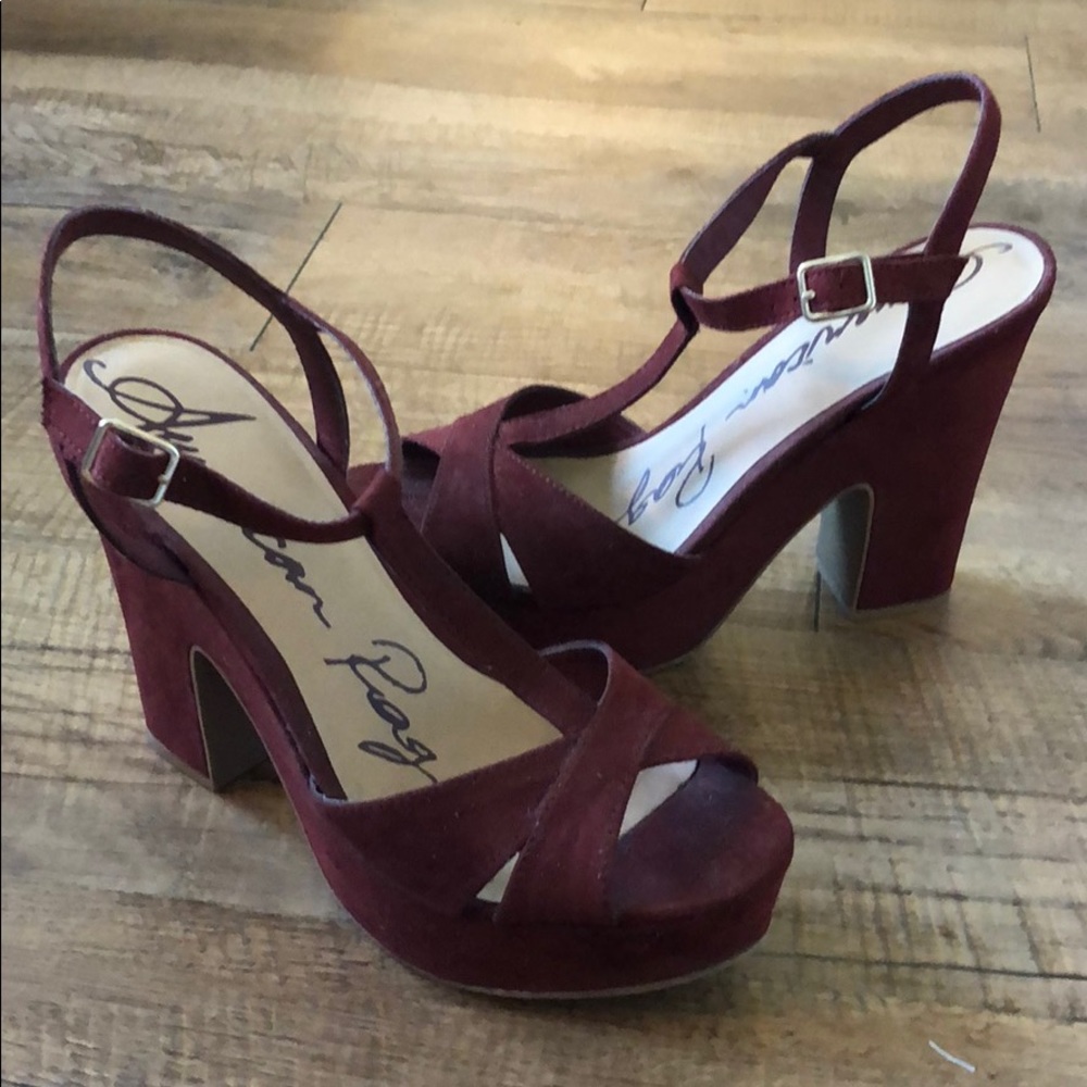 American Rag T Strap Platform Heels